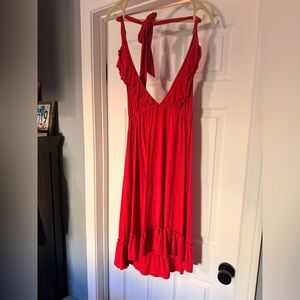 Moda International Scarlet Red Dress